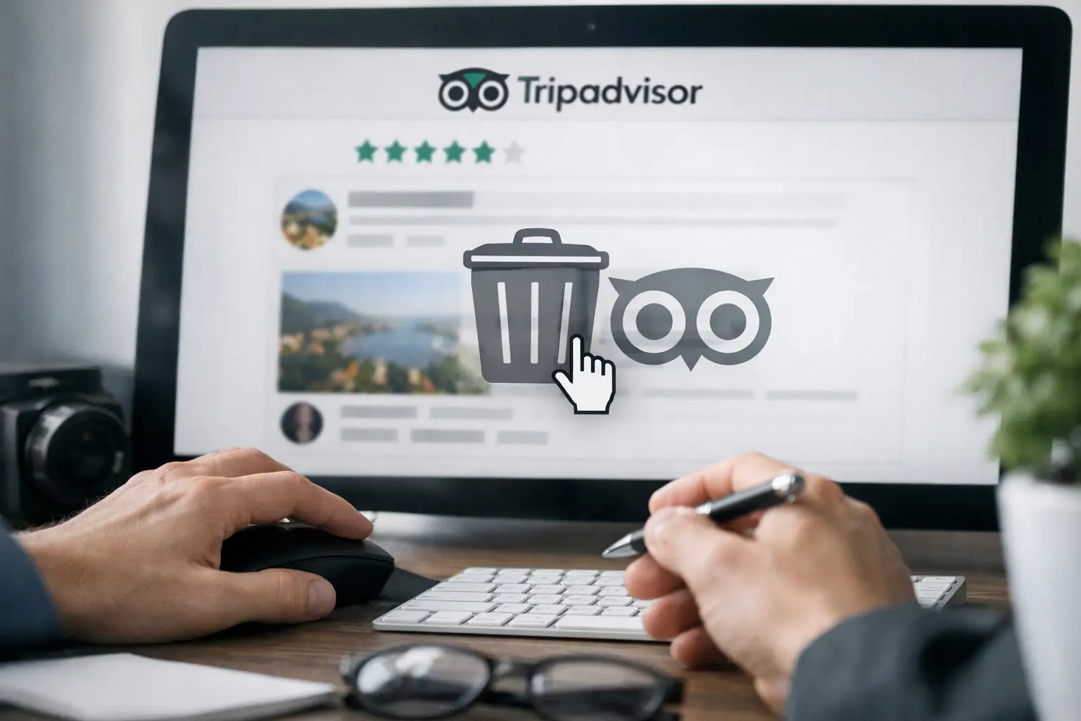 Comment supprimer un avis Tripadvisor
