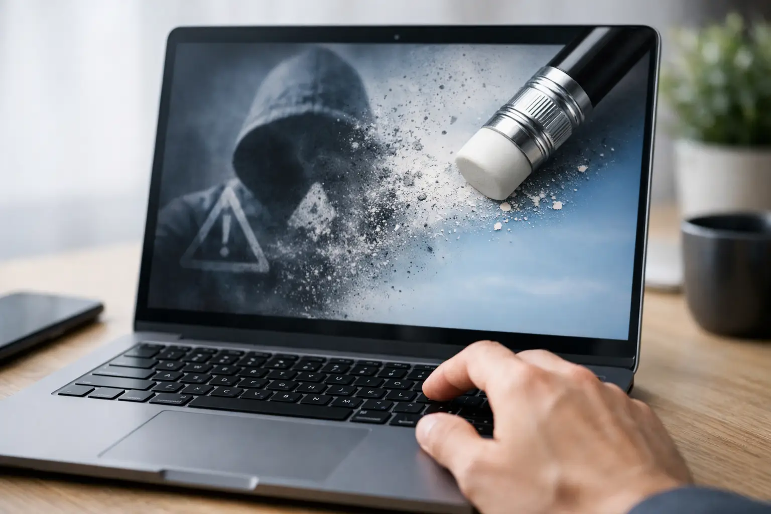 Effacer contenu nuisible internet efficacement