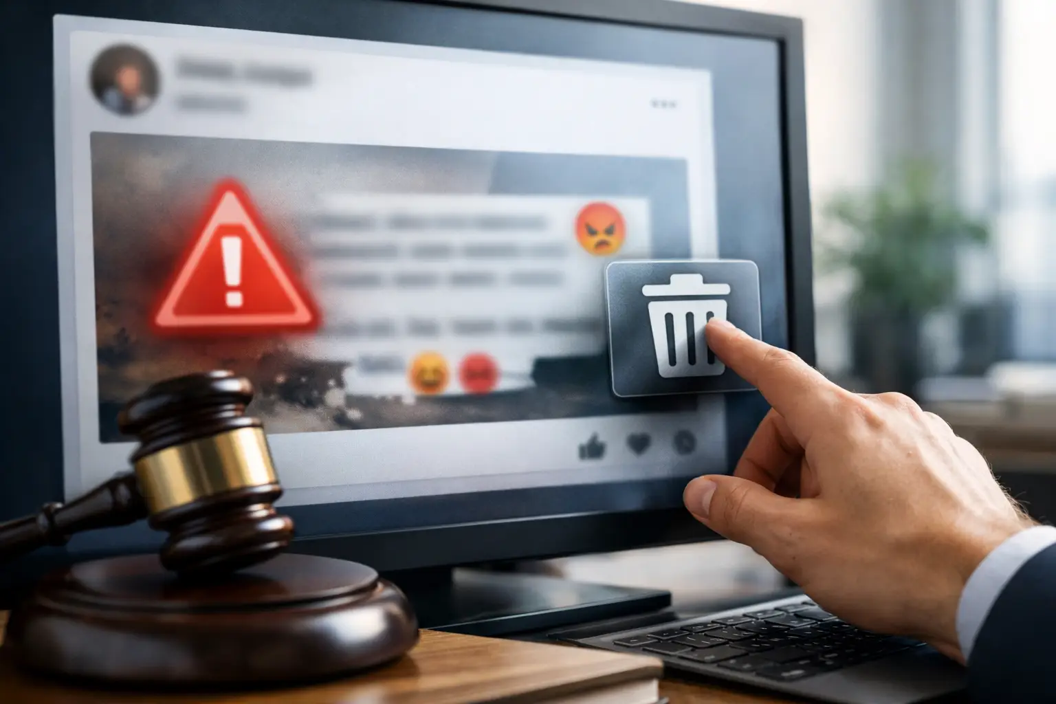 Guide suppression contenu diffamatoire