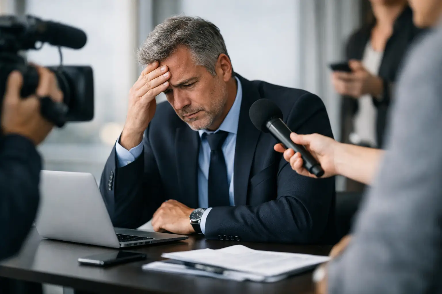 Crise médiatique d’un dirigeant : réagir vite