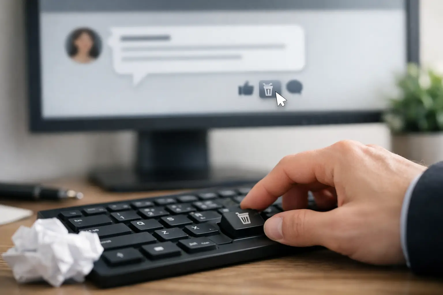 Peut-on supprimer un commentaire en ligne ?